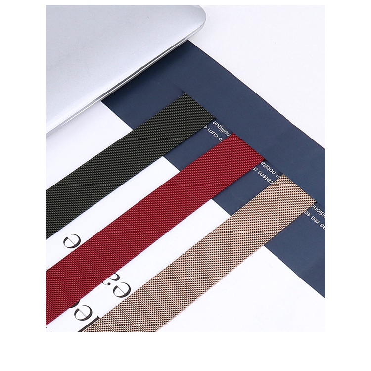 Dây Đeo Màu Trơn Cho Đồng Hồ Thông Minh Series Ultra 8 7 6 SE 5 4 3 2 1 Kích Thước 49mm 41mm 45mm 44mm 42mm 40mm 38mm