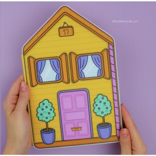 Ngôi nhà gia đình búp bê giấy ella house
