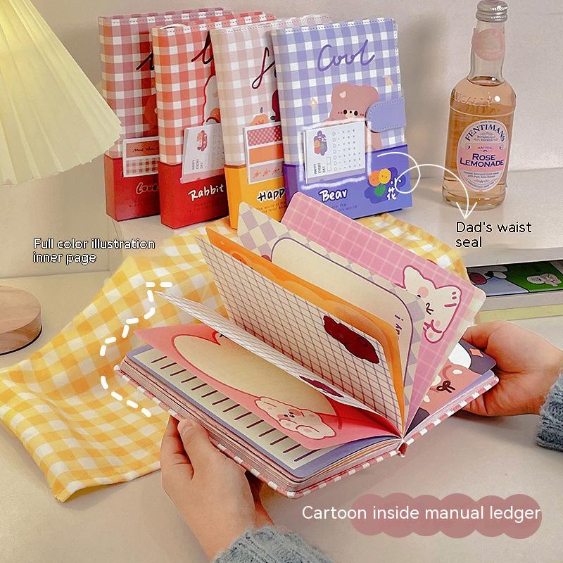 Sổ Tay Ghi Chú Họa Tiết Hoạt Hình Dễ Thương Dành Cho Học Sinh