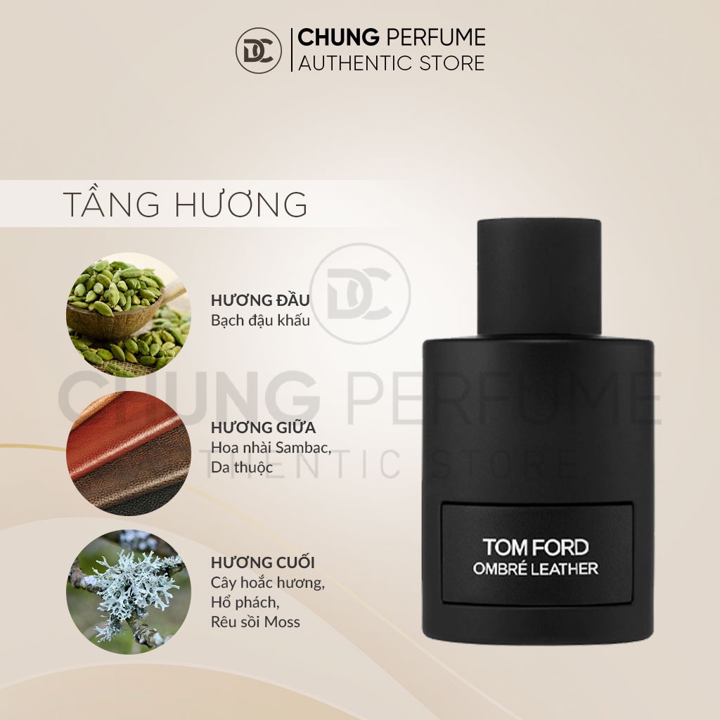Nước Hoa Nam Tf Ombre Leather - Mùi Hương Đầy Khiêu Khích Và Cám Dỗ