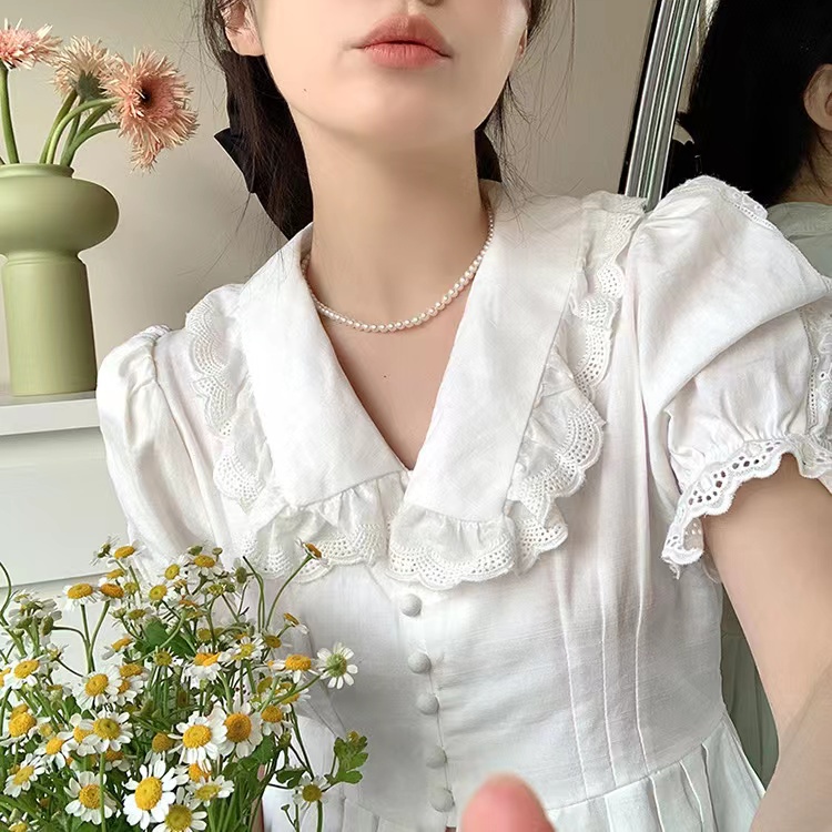 Vòng cổ Ngọc Trai Sang Trọng Phù Hợp Cho Nữ MM