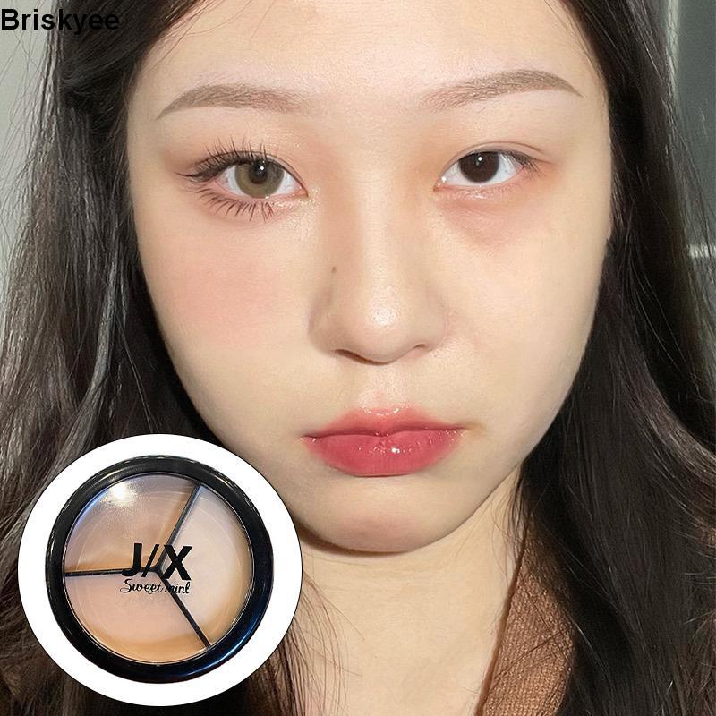 🎶Bảng Kem Che Khuyết Điểm 3 Màu Che Phủ Quầng Thâm Mắt Và Mặt Chuyên Nghiệp