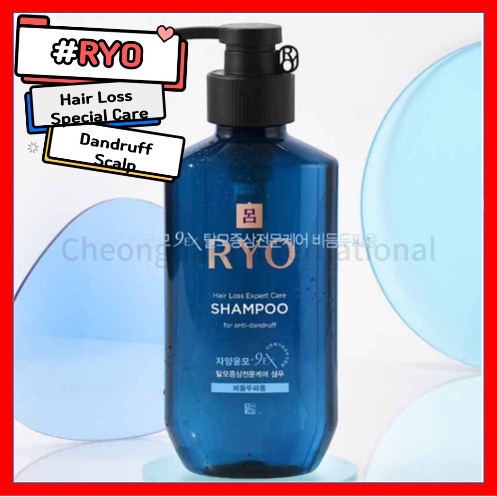 Dầu Gội Đặc Trị Rụng Tóc Jayangyunmo 9EX Dành Cho Da Đầu Gàu 400ml
