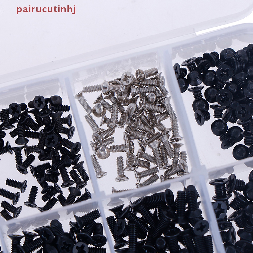 Pairhj 500pcs laptop computer screws set universal screw m2 m2.3 m3 VN