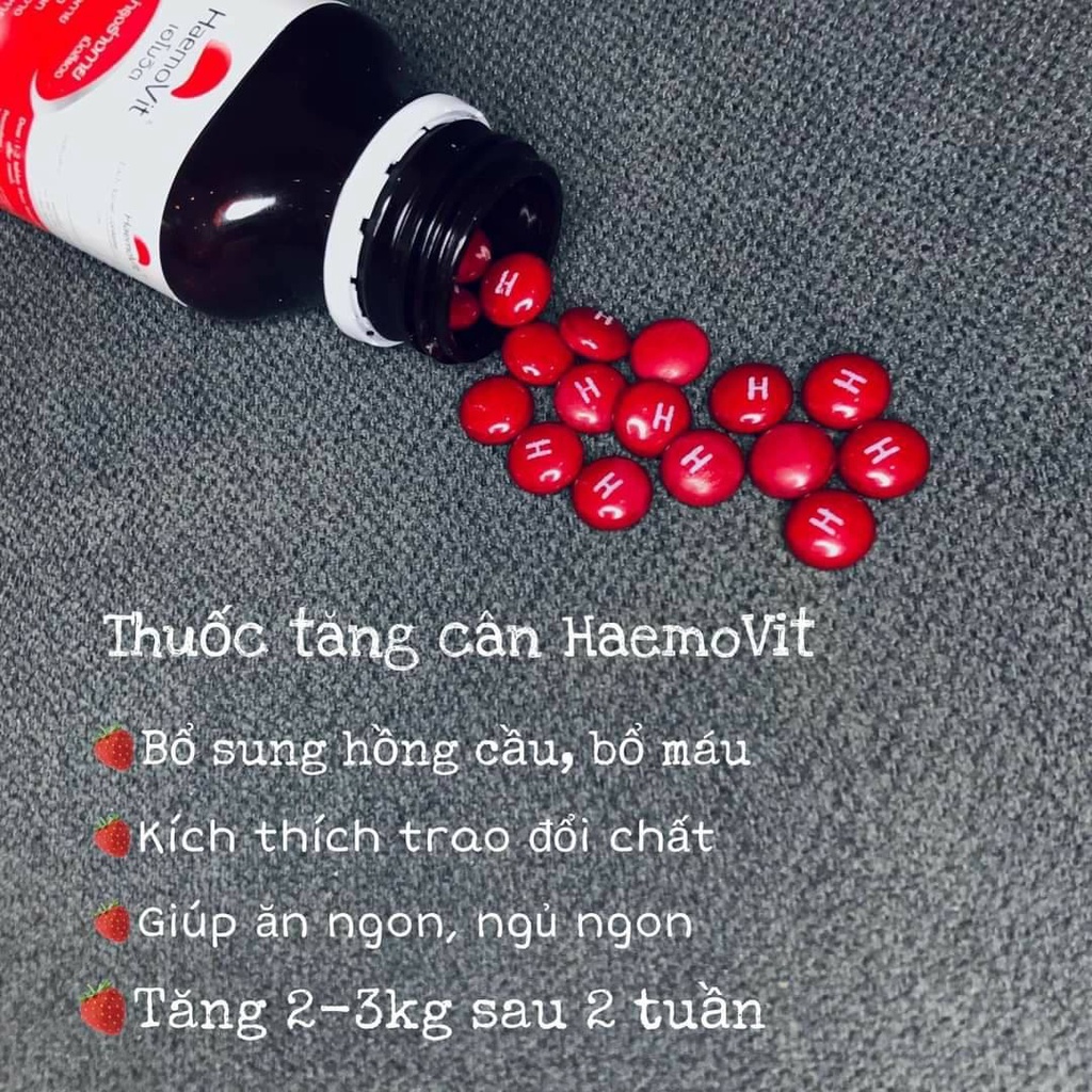 Haemovit Thái Lan lọ 100 viên
