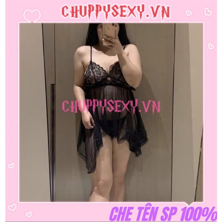 VÁY NGỦ LƯỚI XUYÊN THẤU GỢI CẢM BIGSIZE- HOẢ TỐC SG | BigBuy360 - bigbuy360.vn