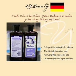 Hàng Đức - Tinh dầu tắm thảo dược Balea hương lavender 500ml - 2Y Beauty