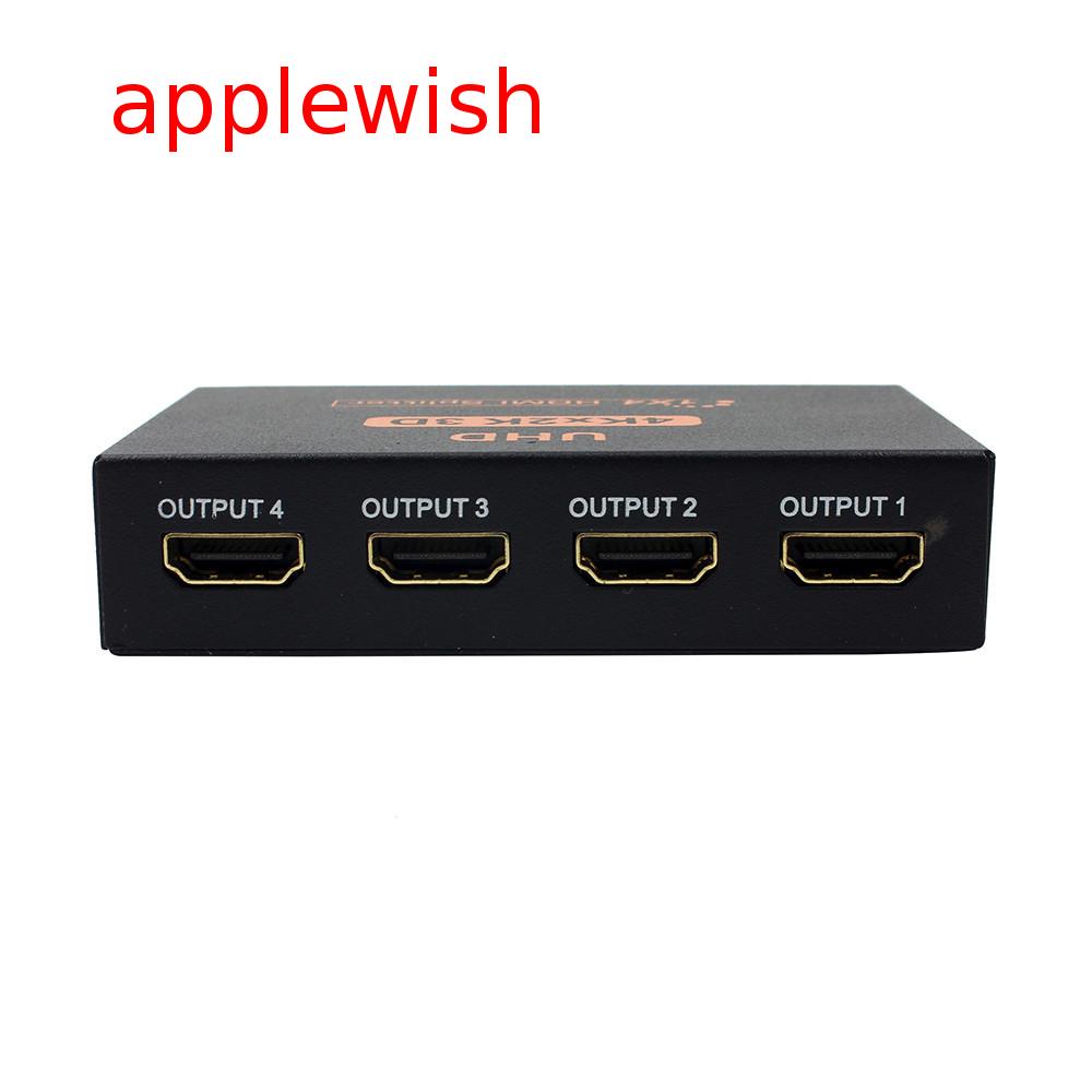 Bộ Chia 4 Cổng HDMI 1x4 4K 1080P HD 1 3D 4 Cổng USB HUB Cho Apple