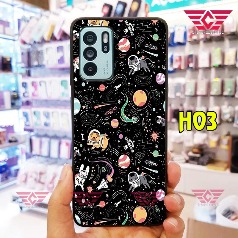 Ốp lưng oppo reno 6z vũ trụ ngân hà cool star