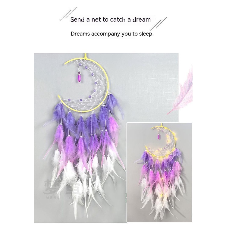 Lưới Bắt Giấc Mơ Treo Trang Trí Đa Dụng