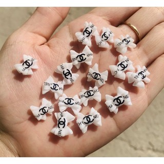 charm nơ đính móng trong làm Nail