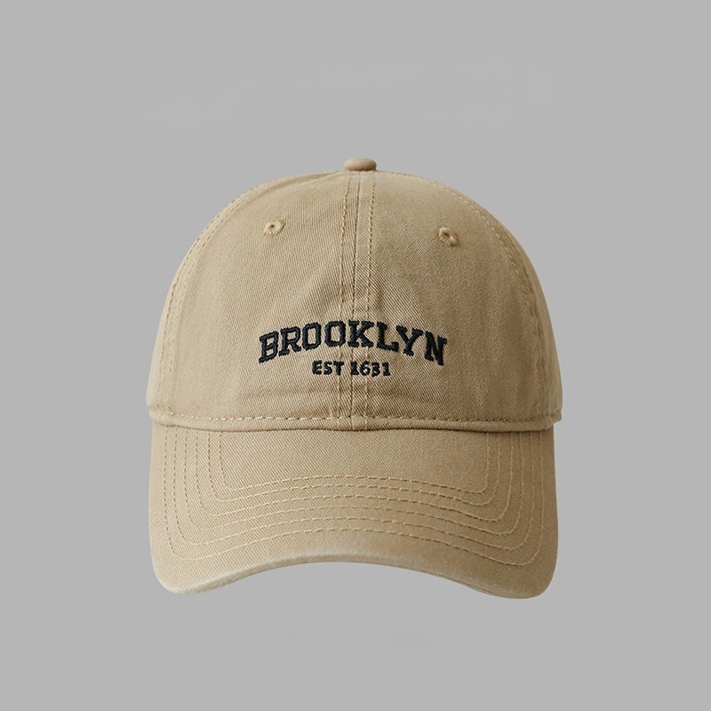 Mũ bóng chày HELOLIS mềm mại phong cách retro Nhật Bản thời trang cho nam nữ