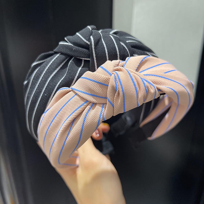 Băng Đô Thể Thao Họa Tiết Sọc Thời Trang Thu Đông Cho Nữ