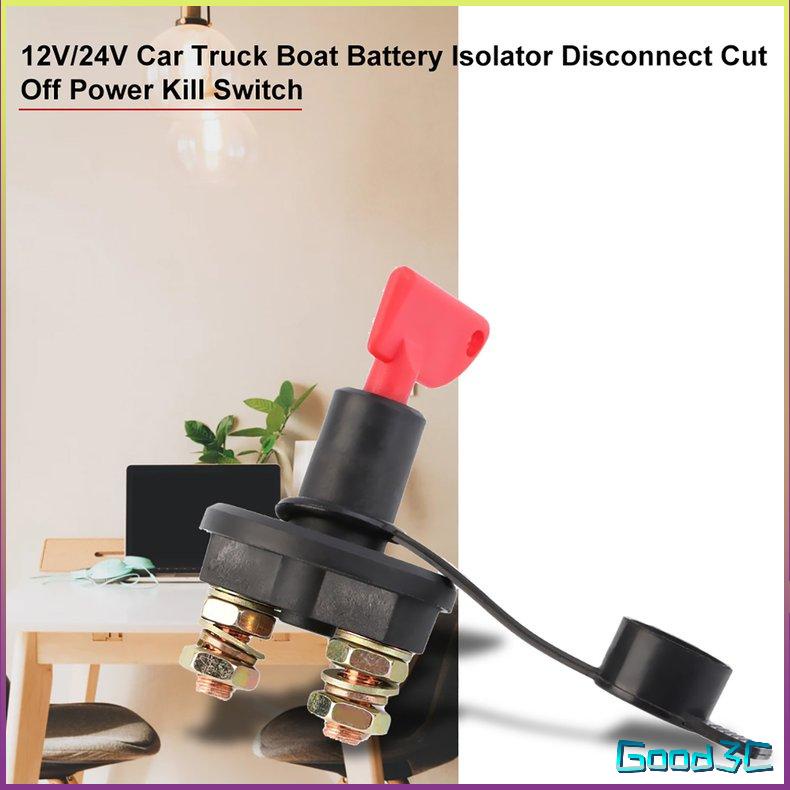 Bộ cách ly ắc quy thuyền 12V/24V Ngắt kết nối Công tắc tắt nguồn