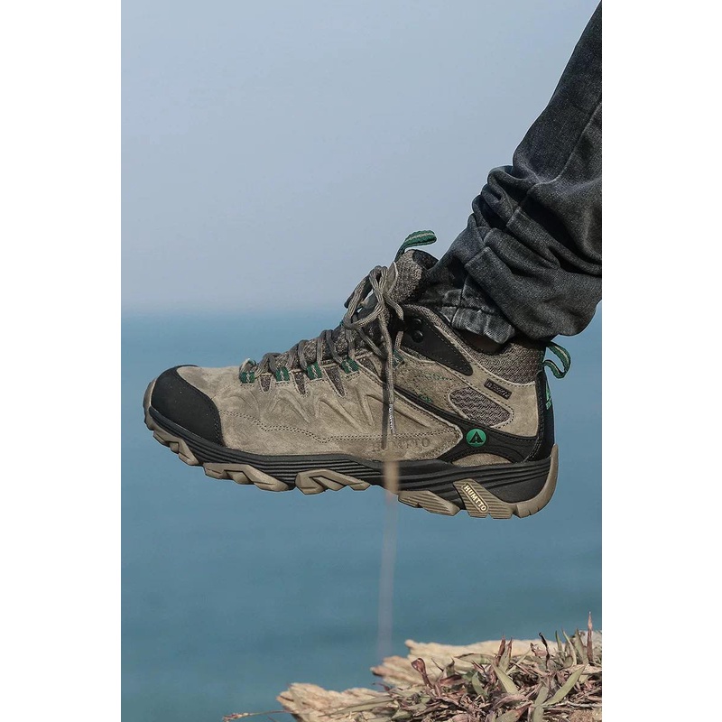 Giày Trekking leo núi Humtto cổ lửng ( Nam - 3520-2 )