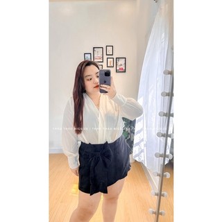 SET ÁO VẠT CHÉO QUẦN NƠ
