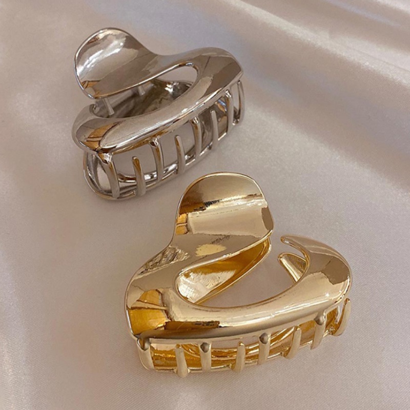 Kẹp Tóc Kim Loại Hình Cá Mập Thời Trang Hàn Quốc