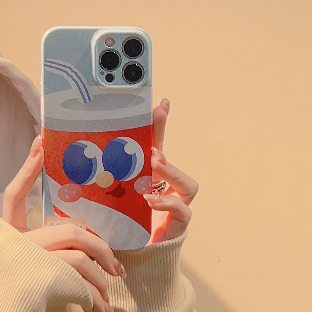 Ốp Điện Thoại Cứng In Hình Cặp Đôi Vui Nhộn Cho Iphone 13 14Pro max 12 11 Xs 8-III