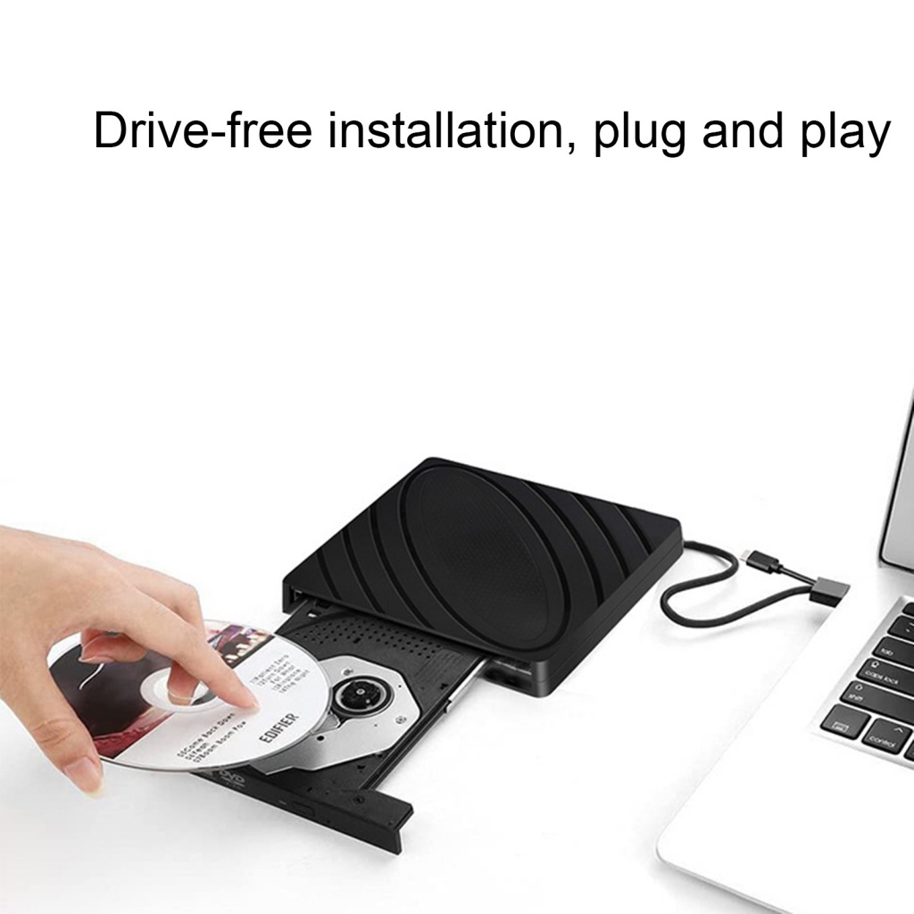 Ổ Đĩa DVD ROM Cổng Usb 3.0 Type-C Tốc Độ Cao Tiện Dụng