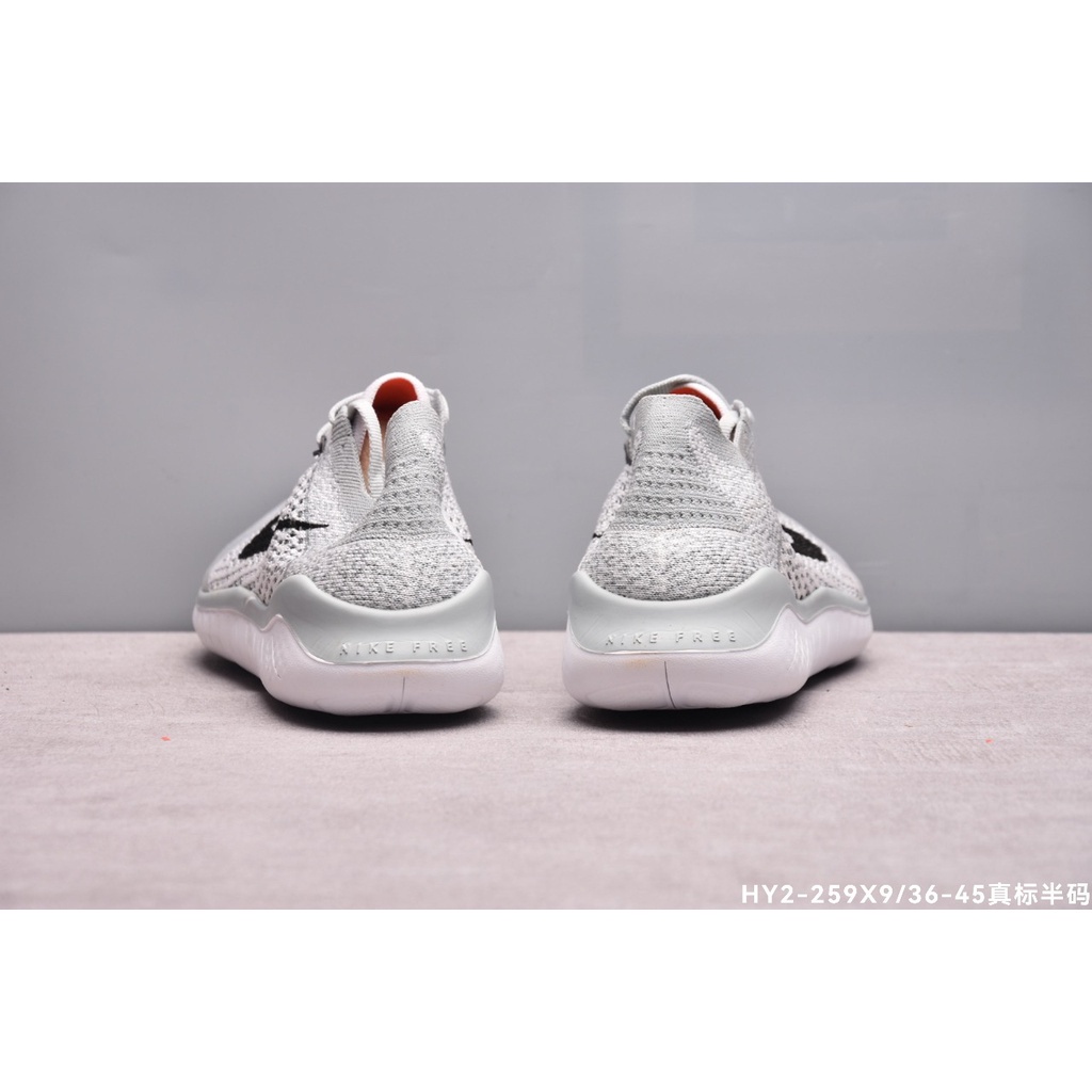 Giày Thể Thao Nike5368 Free Flyknit 5.0 Màu Xám 2c Thời Trang Dành Cho Nam Và Nữ