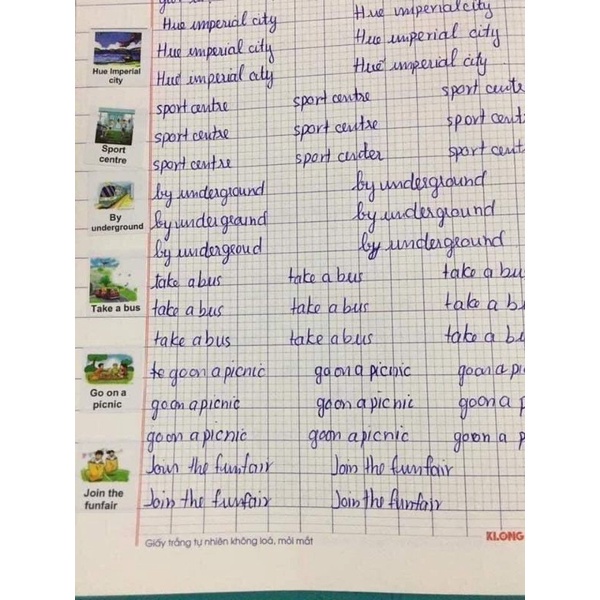 Sticker từ vựng Tiếng Anh Family and Friends Special Grade 3.............