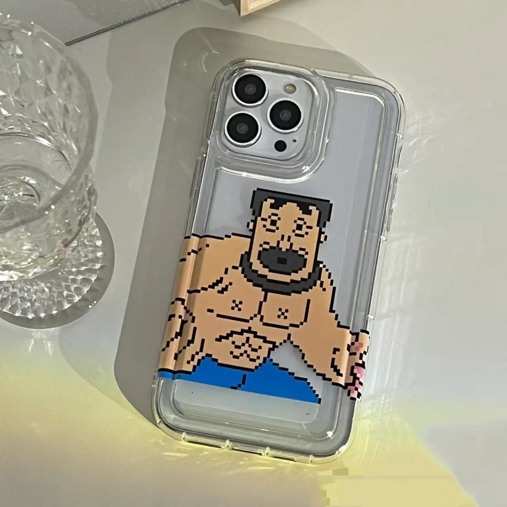 Ốp Điện Thoại TPU Dẻo Trong Suốt Họa Tiết Dễ Thương Cho IPhone 11 12 13 14 Pro Max 7 8 Plus X XS XR 6 6S SE 2020