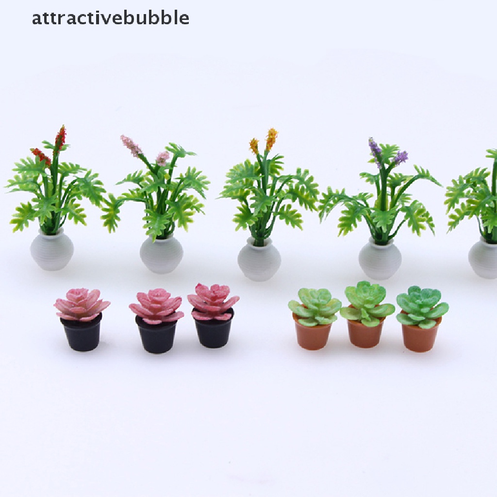 Chậu Cây Mini Trang Trí Nhà Búp Bê Xinh Xắn