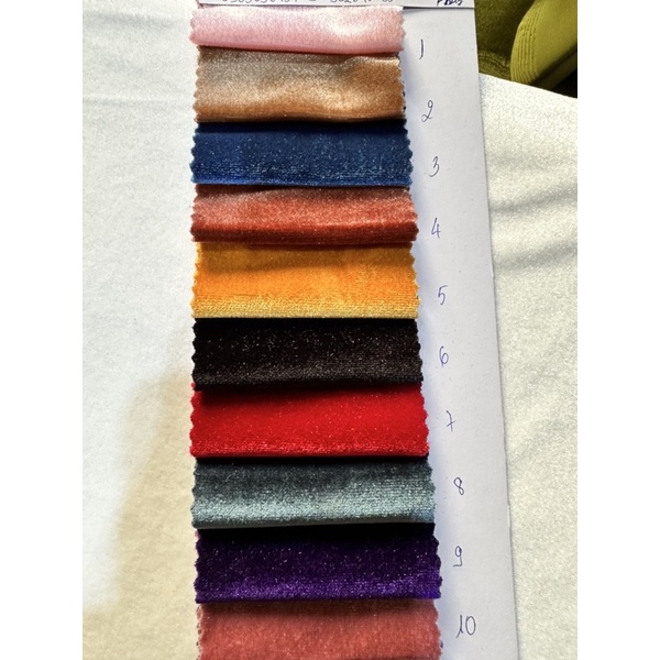 Vải Nhung 7 Biên Hàn Quốc 2m2*1m6