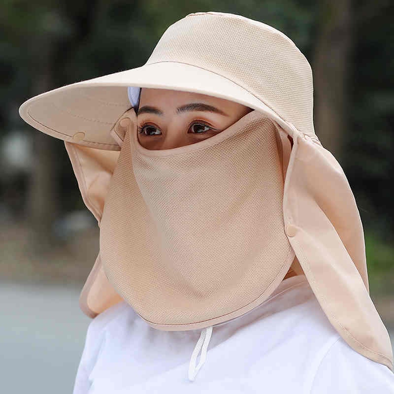 Korean fashion wide-brimmed sun hat for women