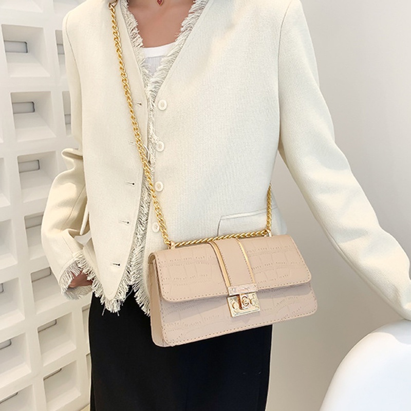 Túi Đeo Vai Họa Tiết Vân Đá Phong Cách Hàn Quốc Cho Nữ