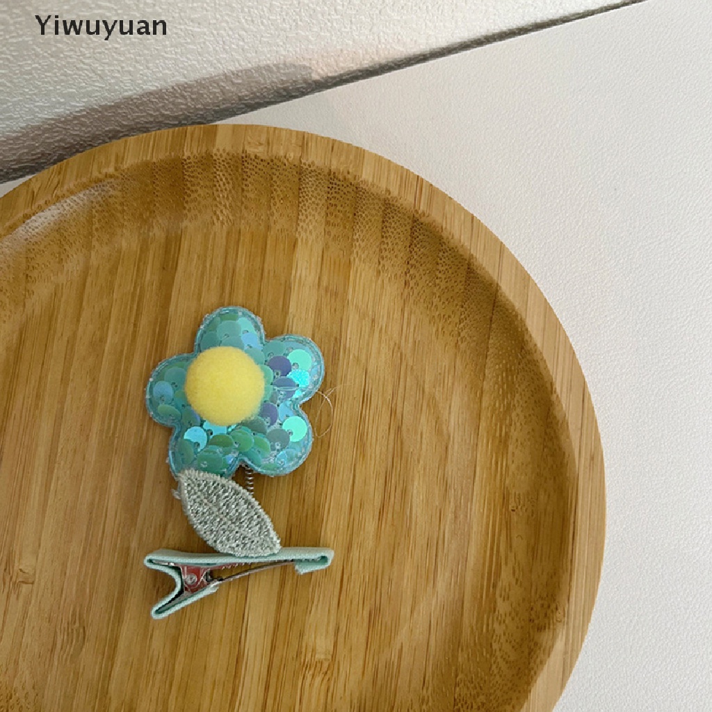1 Kẹp Tóc Hình Hoa Vui Nhộn Cho Bé Gái