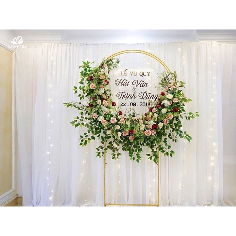 Bộ chữ decan khánh cưới