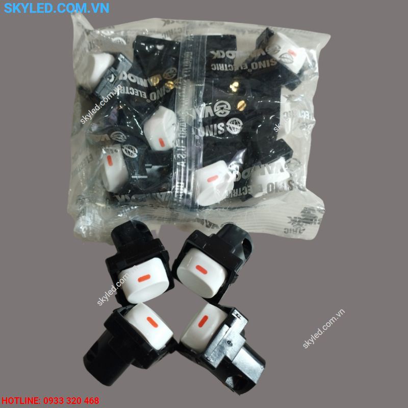 Mặt công tắc 1.2.3.4.5.6   SÊ-RI S18 Sino