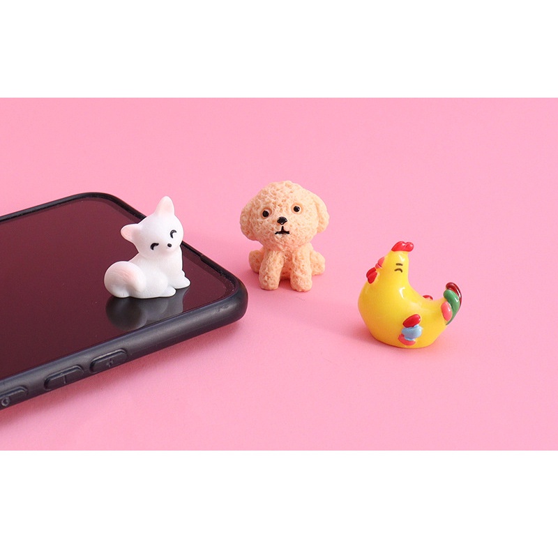 1 Bộ Đồ Chơi Mô Hình Động Vật Mini Dễ Thương Bất Ngờ Dành Cho Trẻ Em