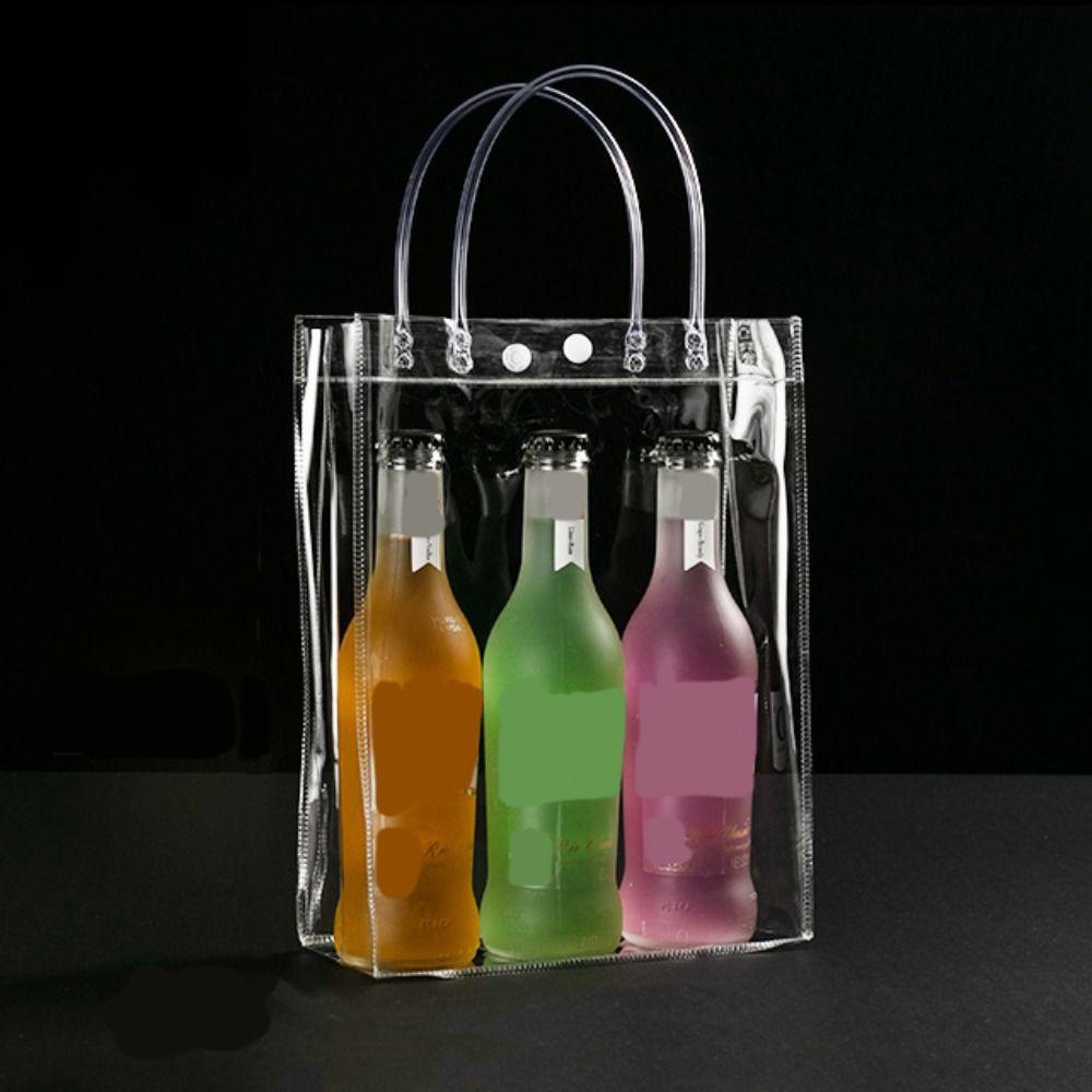 Túi Xách Tay Bằng Nhựa PVC Chống Thấm Nước Thanh Lịch