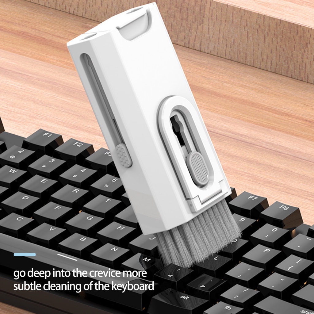 Set dụng cụ làm sạch LENOVO Q8 8 trong 1 đa năng thích hợp cho bàn phím máy tính