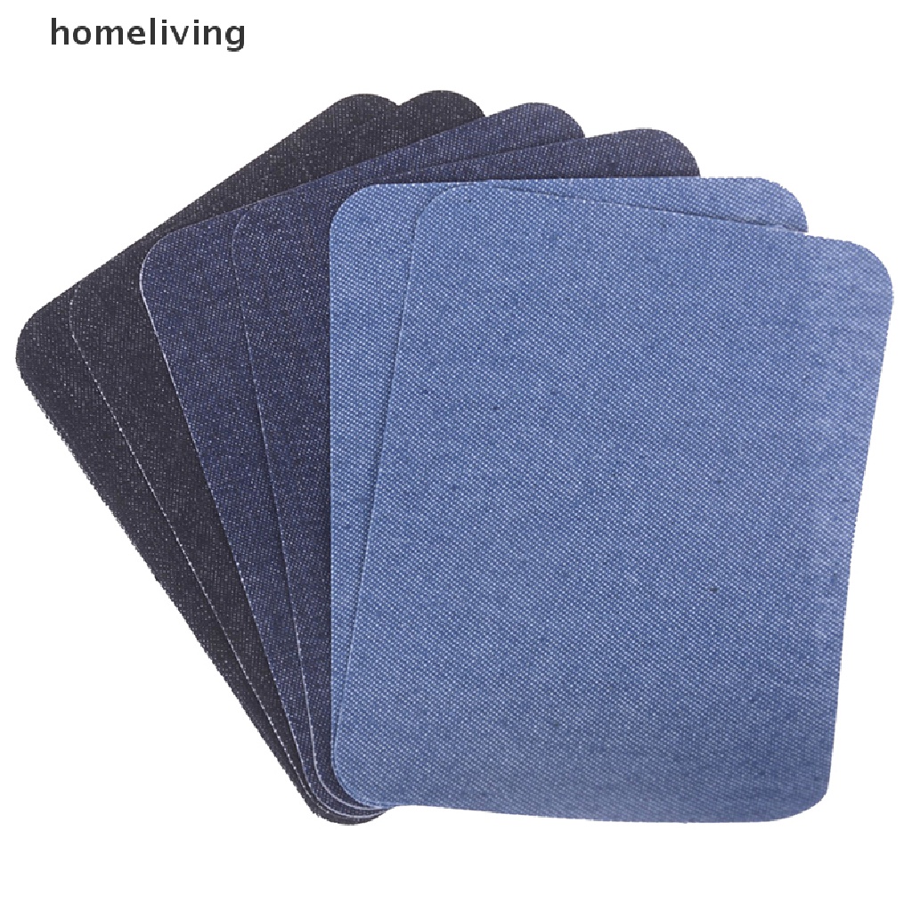 Bộ 6 Miếng Vá Quần Jean Bằng Cotton 3 Màu