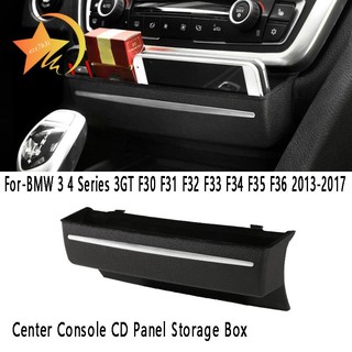 Hộp đựng đĩa cd gắn bảng điều khiển trung tâm xe hơi bmw 3 4 series 3gt f30 f31 f32 f33 f34 f35 f36 2013-2017