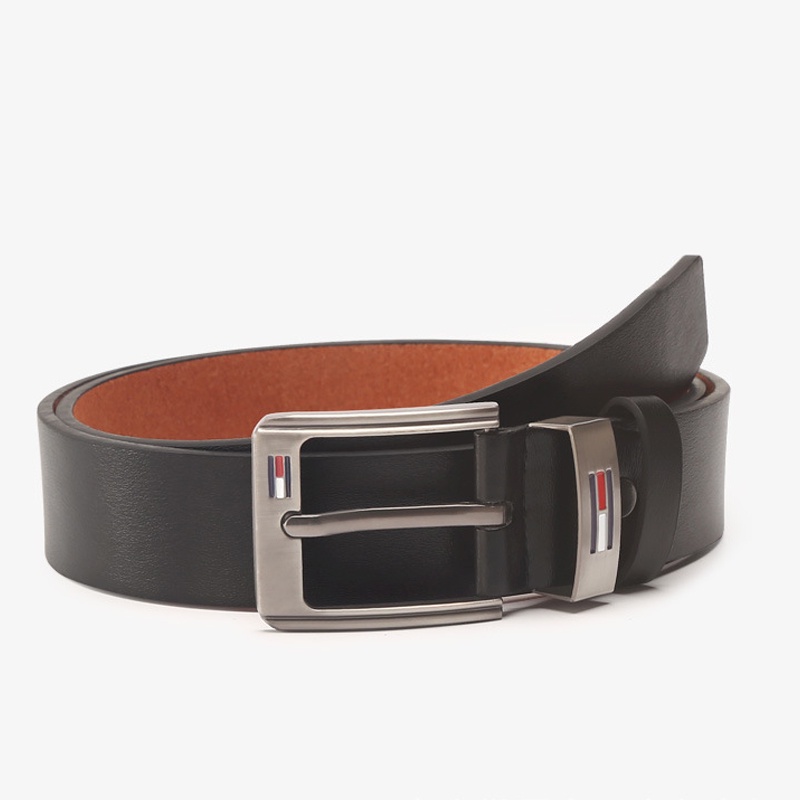 Thắt Lưng Da Thật Phối Khóa Gài Phong Cách Retro Cao Cấp Cho Nam
