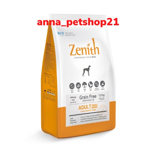 3kg ZENITH ADULT cho chó trưởng thành nhập khẩu Hàn Quốc