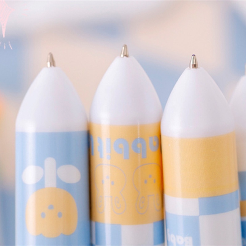 Bút Bi 10 Màu Hình Thức Ăn Nhanh Hoạt Hình Xinh Xắn