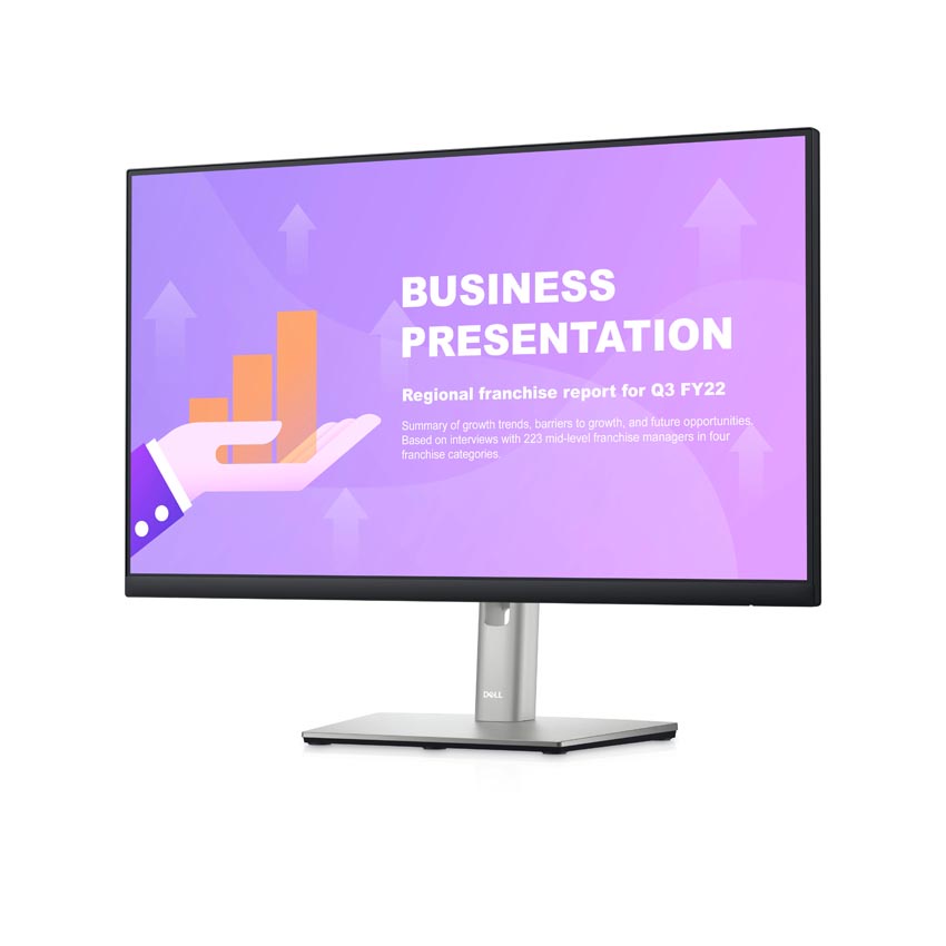 Màn hình Dell P2422HE  thiết kế độc đáo, thời gian phản hồi nhanh chóng