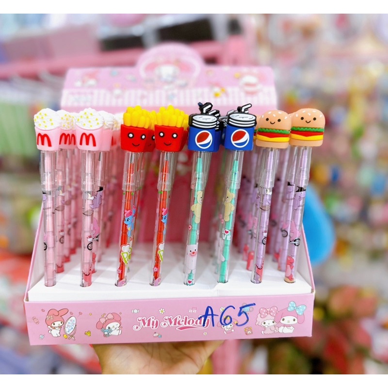 Bút Chì Khúc Mẫu Phi Hành Gia, Bơ, Kuromi, Thức Ăn, Thú Cute Cho Bé