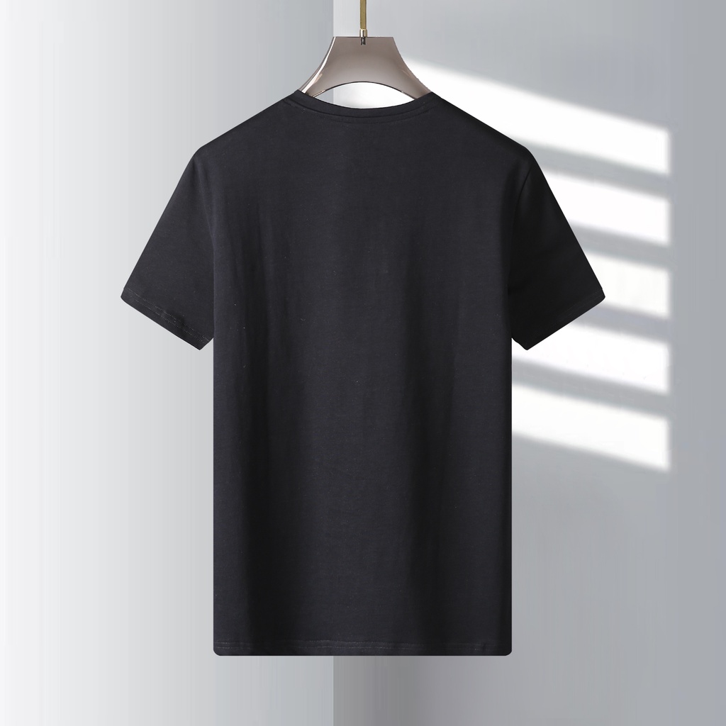 Hot!Áo nam Tay Ngắn Cổ Tròn Vải Cotton Size M-3XL