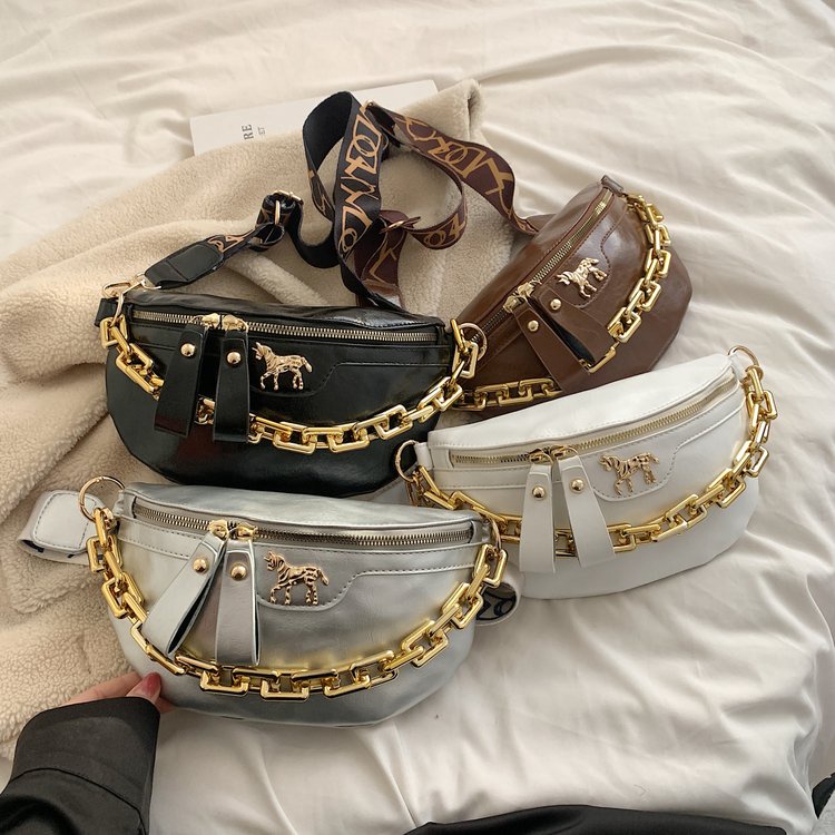 Túi Đeo Chéo Có Khóa Kéo Thời Trang Hàn Quốc Chất Lượng Cao