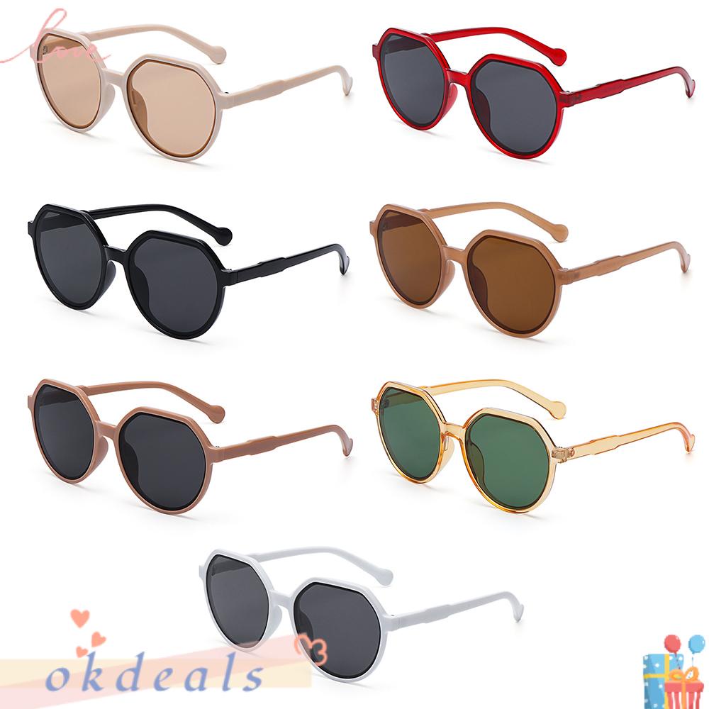 Kính Mát Gọng Tròn Phong Cách Retro Thời Trang