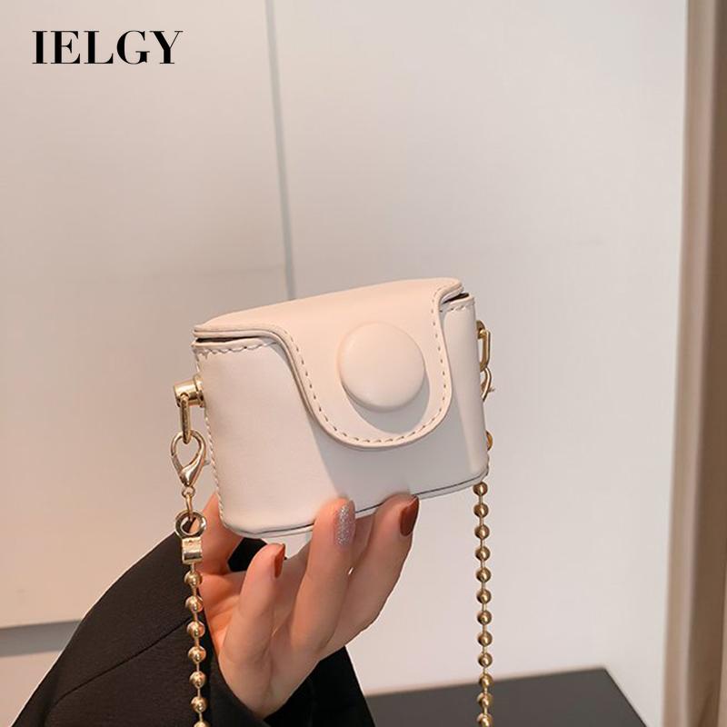 Túi Đeo Vai Mini Màu Trơn Thời Trang Dành Cho Nữ