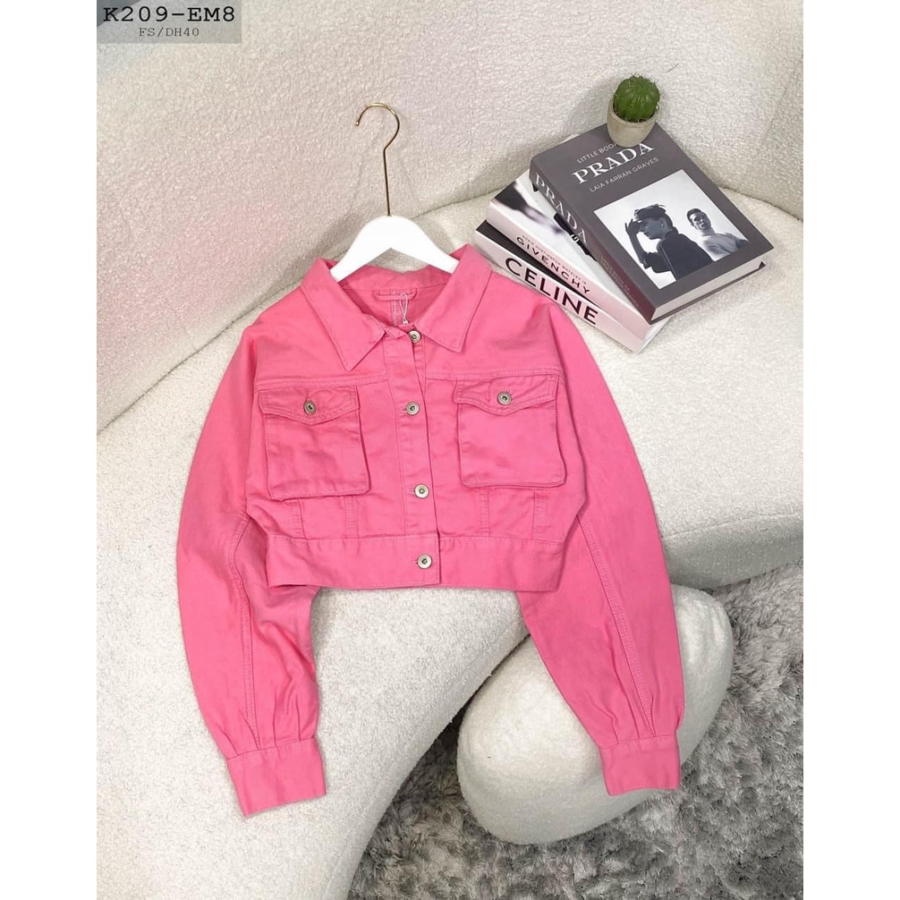 ÁO KHOÁC KAKI CROP