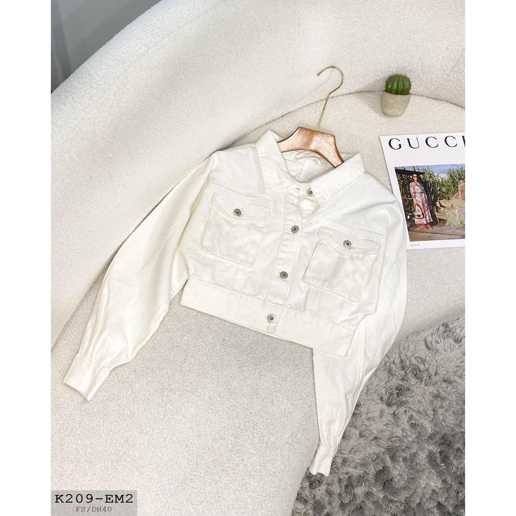 ÁO KHOÁC KAKI CROP