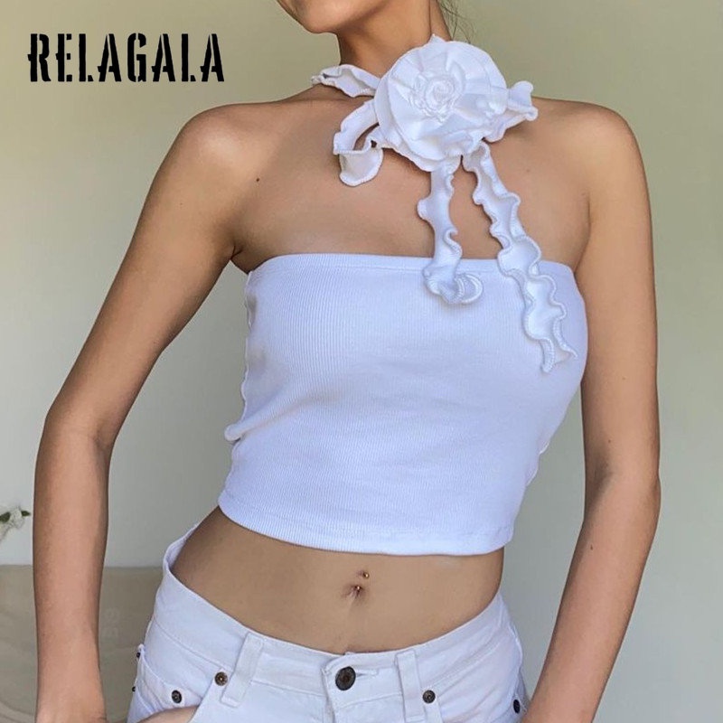 Áo Hai Dây Ôm Dáng Màu Trơn In Họa Tiết Hoa Thời Trang 2023 Cho Nữ | BigBuy360 - bigbuy360.vn